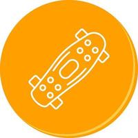 Skateboard Vector Icon