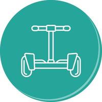 Hoverboard Vector Icon