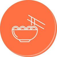 Chinese food Vector Icon