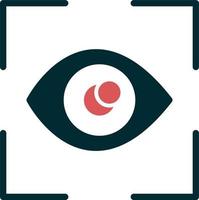 Eye Scanner Vector Icon