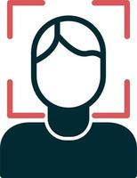 Face Scanner Vector Icon