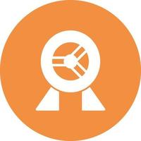 Hamster Wheel Vector Icon