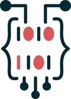 Binary Code Vector Icon