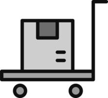 Forklift Vector Icon