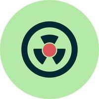 Radiation Vector Icon