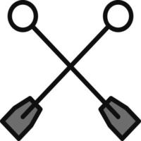 Paddles Vector Icon