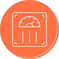 Weight Scale Vector Icon