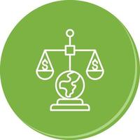 International Law Vector Icon