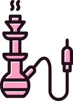 icono de vector de cachimba