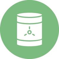 Toxic Waste Vector Icon