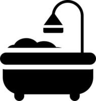 icono de vector de baño