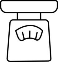 Weight scale Vector Icon