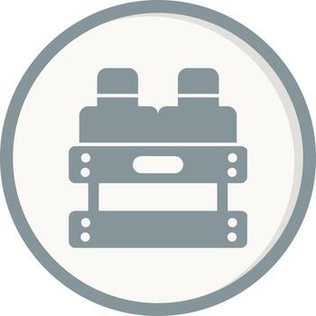 icono de vector de caja