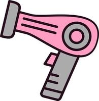 Hair dryer Vector Icon