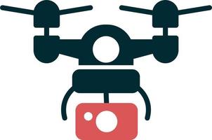 Camera drone Vector Icon