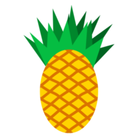 de gul ananas png