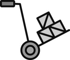 Trolley Vector Icon