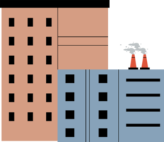 industry plant buildings png