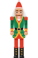 nutcracker soldier with santa hat png
