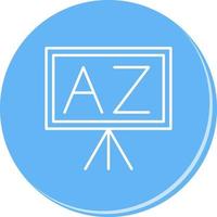 From A To Z Vector Icon