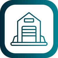 Warehouse Vector Icon