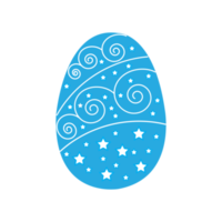 glücklich Ostern Ei Kunstwerk, Ostern Ei Blumen- Design. png