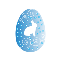 contento Pasqua uovo opera d'arte, Pasqua uovo floreale design. png