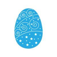 glücklich Ostern Ei Kunstwerk, Ostern Ei Blumen- Design. png