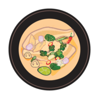 thaïlandais nourriture à M kha kai chaud et épicé poulet soupe png