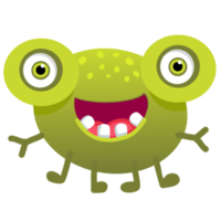 cute baby monster, robot, mutant png