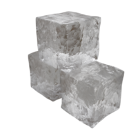 Realistic ice cubes. png