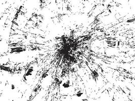 Background Vector illustration broken glass isolated on white background