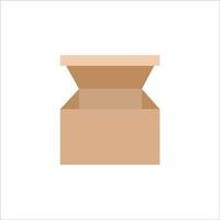 Carton box icon, Vector and Illustration.