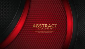 Luxury overlap layers abstract background with lines effect vector