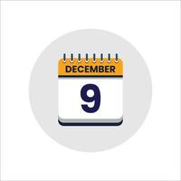 Calendar date icon. day of the month icon. Event schedule date. Appointment time. Planner agenda, calendar month december schedule and Time planner. Day reminder. Vector ICON