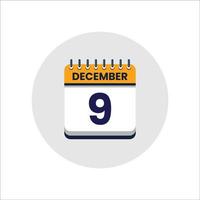 Calendar date icon. day of the month icon. Event schedule date. Appointment time. Planner agenda, calendar month december schedule and Time planner. Day reminder. Vector ICON