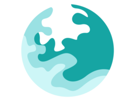 Wasserkreis-Symbol-Logo png