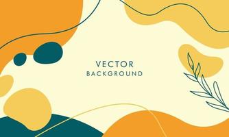 Abstract background with colorful logo, poster art background vector