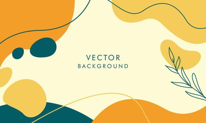 Abstract background with colorful logo, poster art background