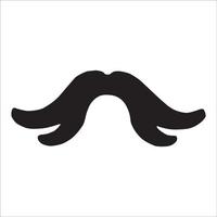 mustache icon logo vector design