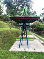 An Empty Swing with canopy photo