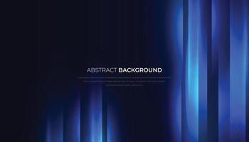 fondo futurista de tecnología azul abstracto con efecto de luz borrosa. ilustración vectorial vector
