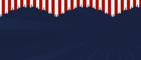 American National Holiday with Copy space Area. Suitable to be placed on content with that theme vector