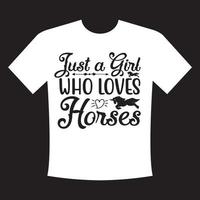 Horse SVG T Shirt Design vector