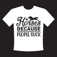 Horse SVG T Shirt Design vector