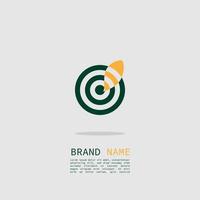 logo icon design vector shape roulette color green color health leaf elegant simple eps 10