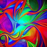 Abstract background with lines, colour and patterns. Concept of cover with dynamic effect. Modern photo