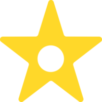 la simple estrella centelleante png