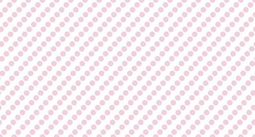 Seamless polka dot pattern. Vector repeating texture. Polka dot with color pastel background. Pink polka dot pattern. Pink polka wrapping texture. Vector illustration