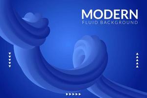 Abstract Flat  Fluid Backgrounds vector